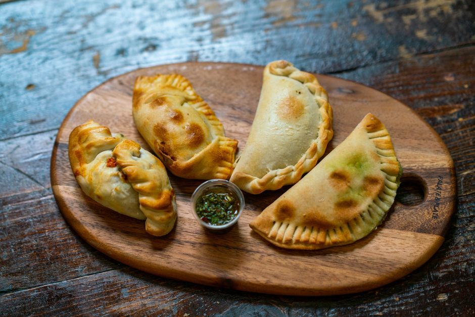 Empanadas — Pastry turnovers filled with meat or cheese, baked or fried.