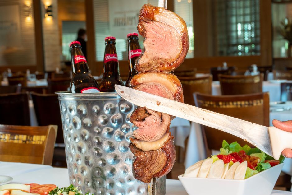 Brazilian grilled meats of the kind served here