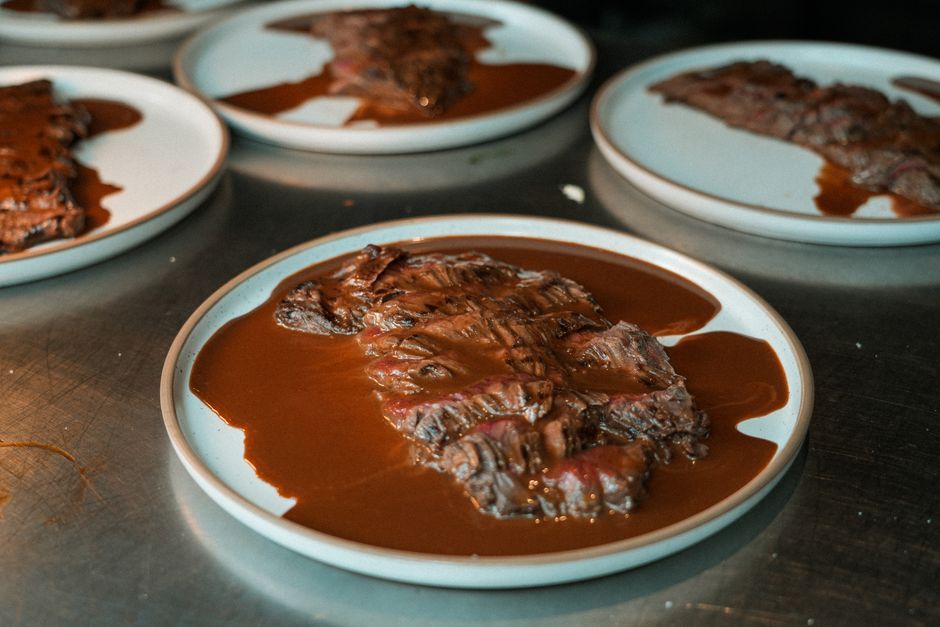 Brazilian grilled meats of the kind served here