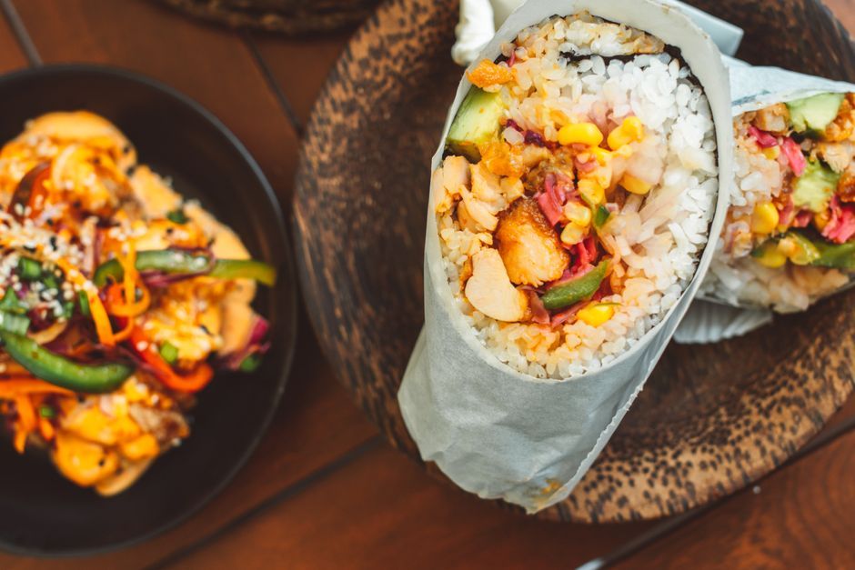 Mexican food, representative of the kind of dishes served
