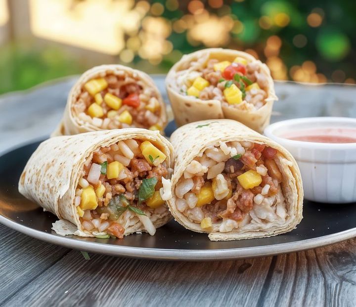 Mexican food, representative of the kind of dishes served
