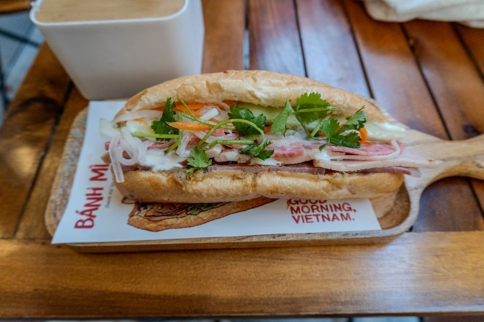 Vietnamese food, representative of the kind of dishes served